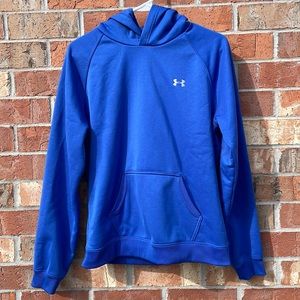 Under Armour Blue Hoodie Size Small no drawstring for hood